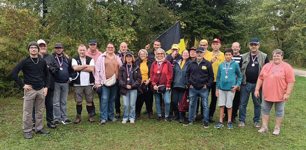 Touts les participants en plien air..